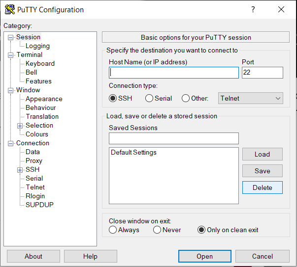 Setup Presearch node using PuTTy